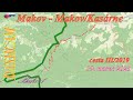 Makov - cesta III/2019 z obce Makov do osady Kasárne, 19. 3. 2023 #dashcam #kysuce