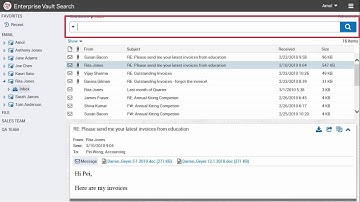 Overview of Enterprise Vault Search 12.1