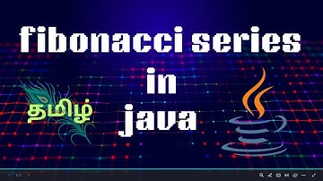 Fibonacci Series in Java 🔥 |Java in Tamil | Interview Questions |Java Basics  #CodeAndInnovate #Java