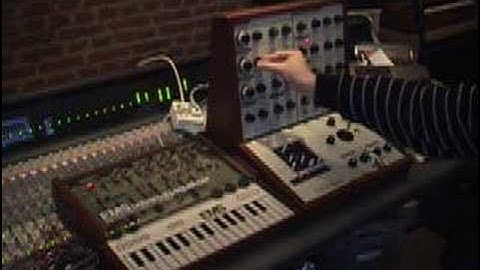 EMS VCS3 MKII & Universal Sequencer