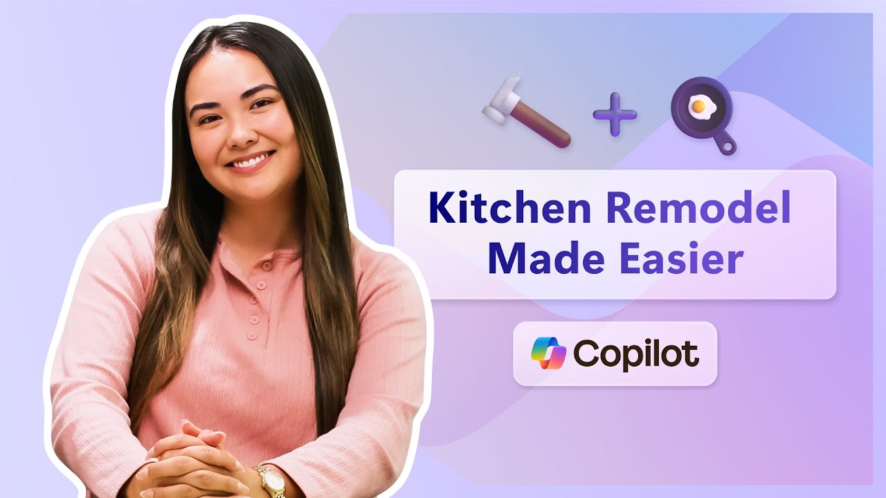 How to Plan a Kitchen Makeover with AI | Microsoft 365