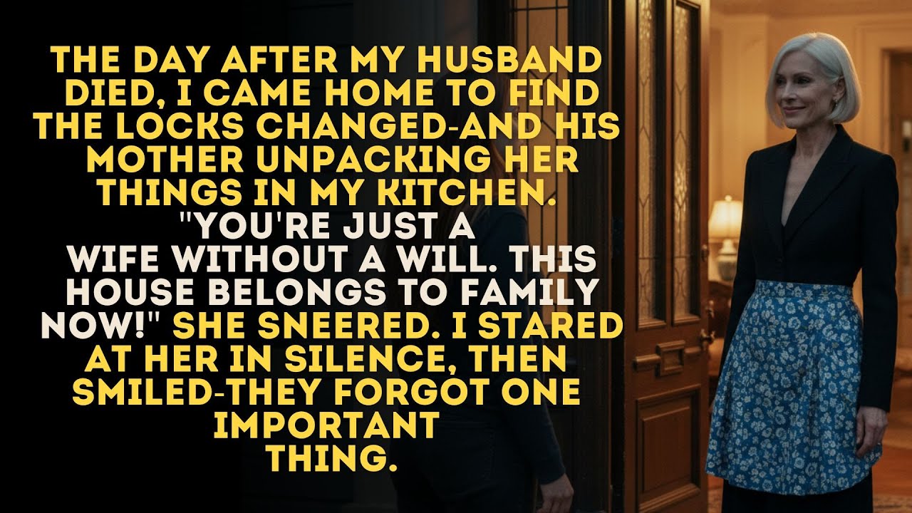 After My Husband Died, His Family Kicked Me Out of the House — And That Was Their Biggest Mistake.