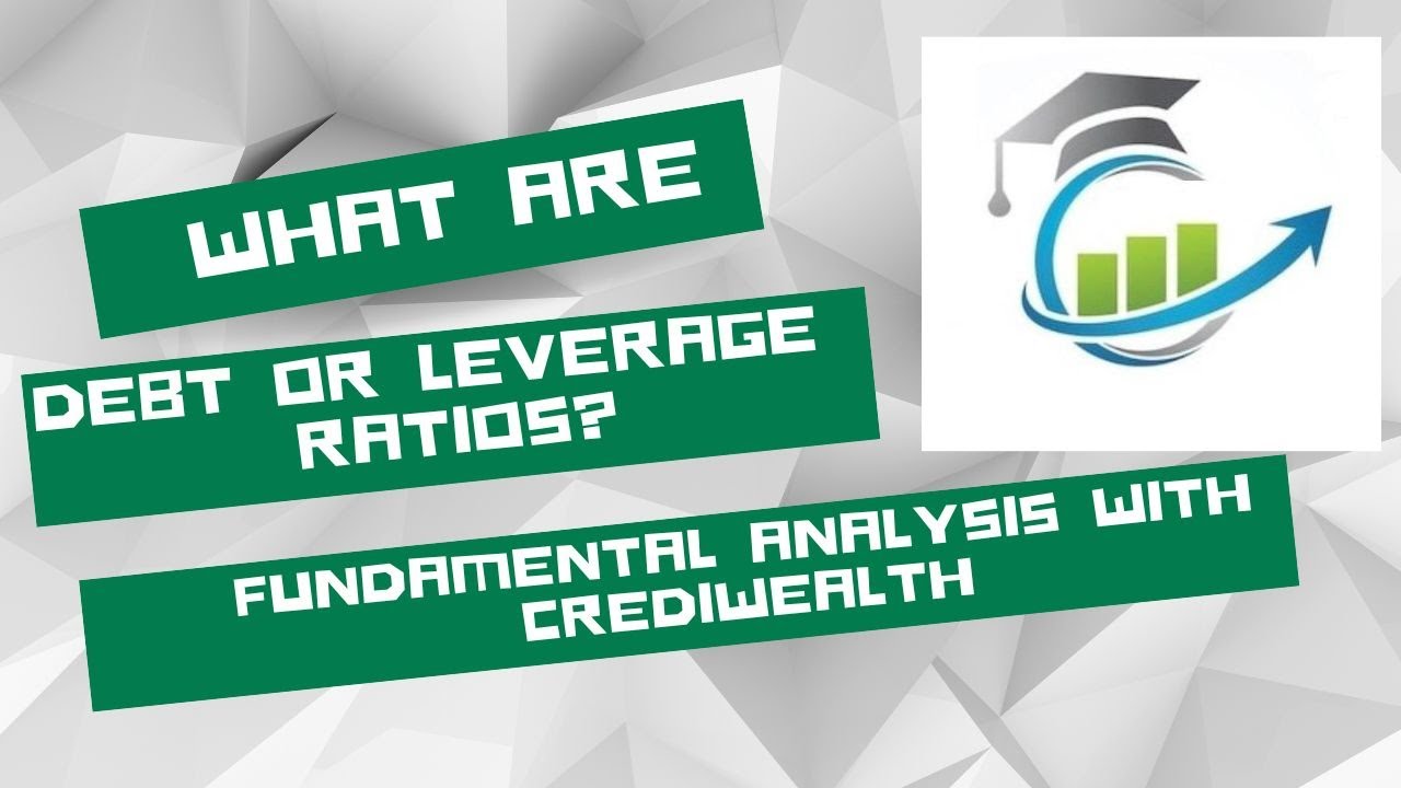 Financial Ratios : What are Debt or Leverage ratios? @crediwealth - YouTube