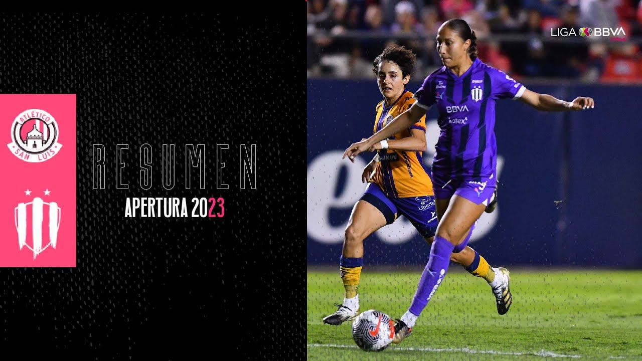 Resumen San Luis vs Rayadas | Jornada 14 - Liga BBVA MX Femenil - YouTube