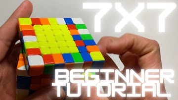 How to Solve a 7x7 Rubik