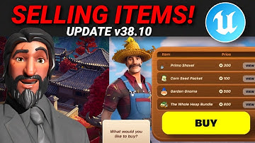 NEW Selling Items EXPERIMENTAL & More in Fortnite Creative/UEFN! (Update v38.10)