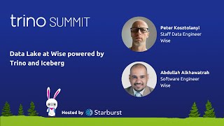 Data Lake at Wise powered by Trino and Iceberg