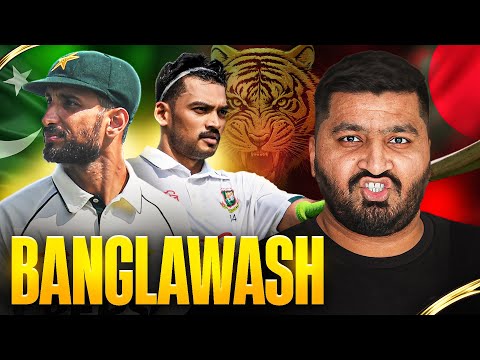 BANGLADESH Crushed PAKISTAN By 2-0 | Shan Masood | Litton Das | Mushfiqur Rahim | Highlights |