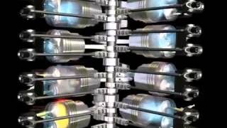 V8 Engine Motion Animation
