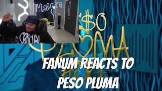 Fanum reacts to  PESO PLUMA | BZRP !!!!