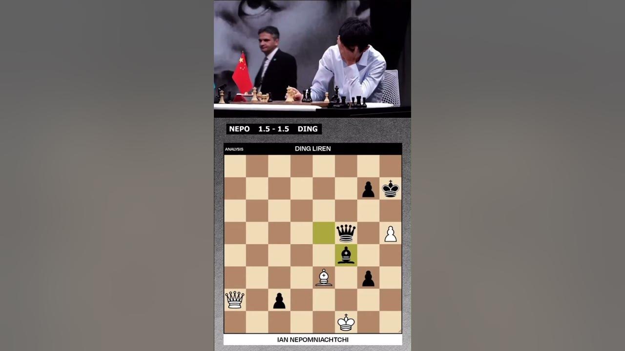 Ding and Nepomniachtchi all-square before final showdown