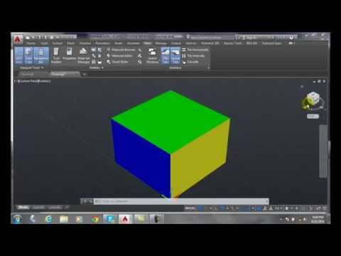Autocad View Cube