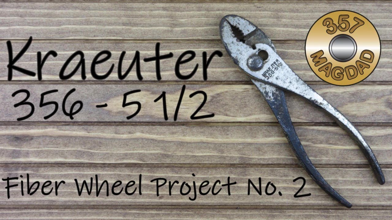 Hand Tool Restoration Kraeuter 3565 1/2 Slip Joint Combination