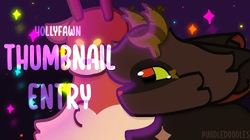 🦌 【 Hollyfawn Thumbnail Contest Entry - SPEEDPAINT 】🦌