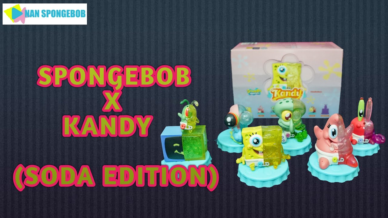 Mighty Jaxx: Kandy x SpongeBob SquarePants (Soda Edition) Blind Box