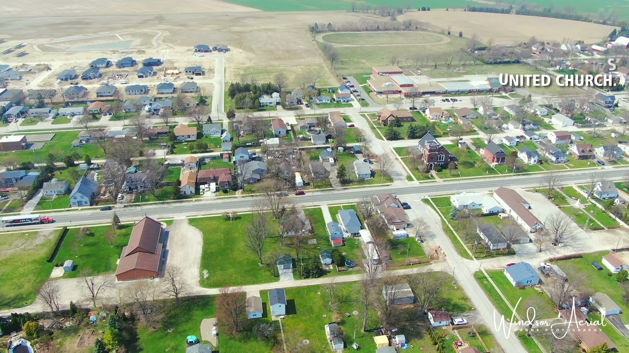 COMBER ONTARIO AERIAL TOUR by Windsor Aerial Drone Photography YouTube