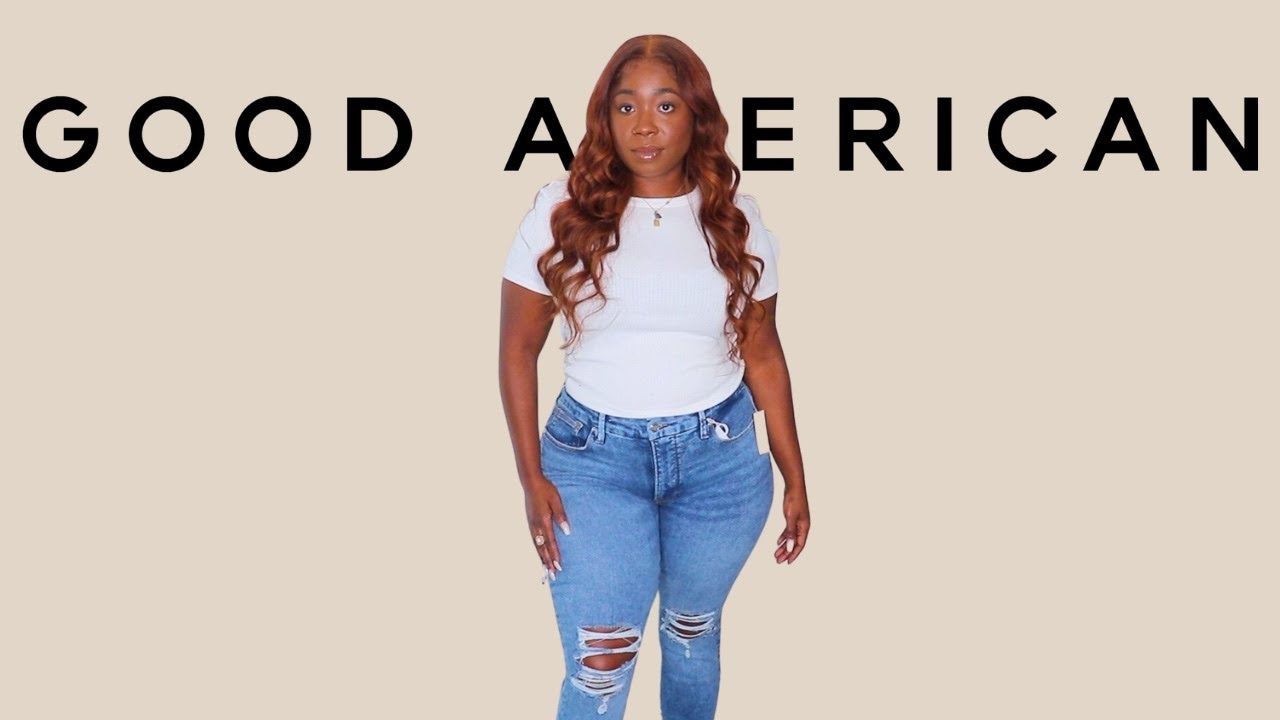 Are They Really No Gap? | Good American Jeans Haul | Size 14