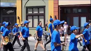 Tri-City Band Corps At 4Th Of July Parade In Redwood City, Ca