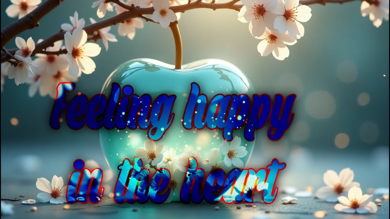 Feeling happy in the heart Feeling happy in the heart