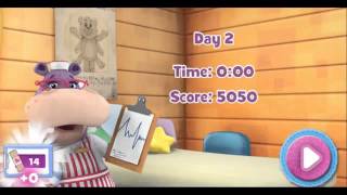Doc McStuffins ^^ Doc Hallie's Checkup Challenge ^^ Game Video For Kids Children