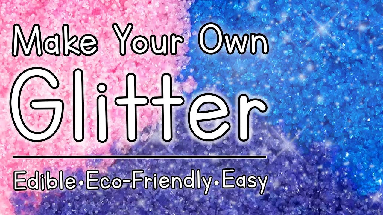 DIY Eco Glitter Bar - Biodegradable Glitter - Luminosity Glitter