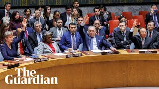 Details UN security council passes Gaza ceasefire resolution with no US veto News