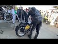 Vintage Velocette MT 500 Motorcycle Start Up at the Goodwood Revival