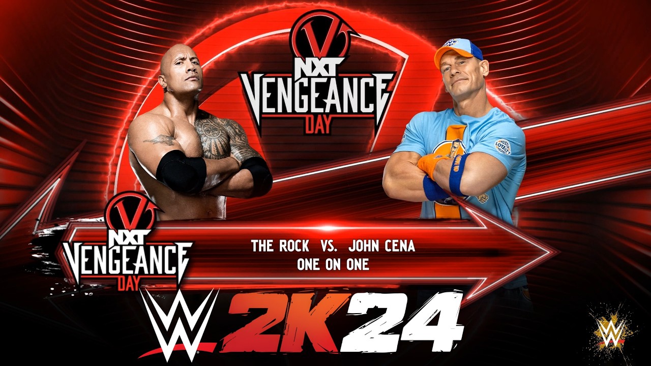 Legend vs Legend | John Cena vs The Rock WWE 2K24 Gameplay - YouTube