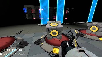 Portal 2: Binary Adder / 4 Bit PC
