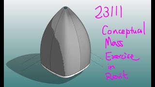 23111 - Mass Exercise in Revit