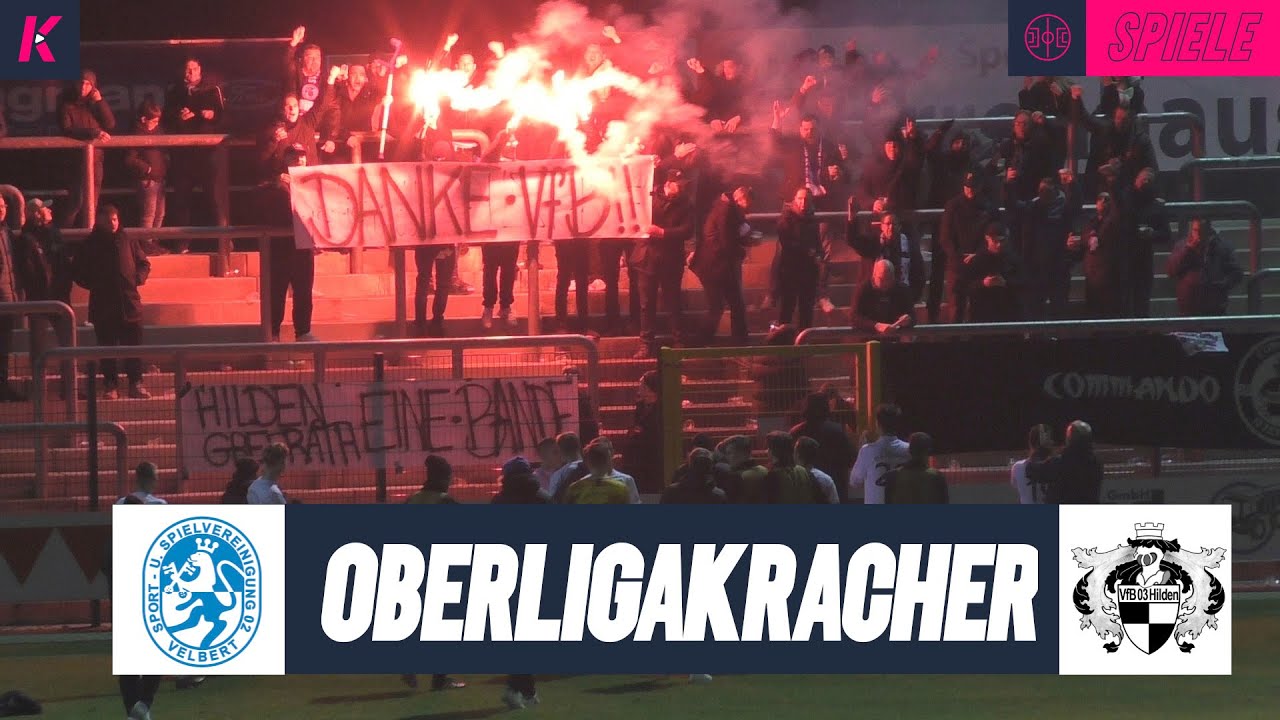 Packendes Spitzenspiel zum Jahresabschluss | SSVg Velbert - VfB 03 Hilden (Oberliga Niederrhein)