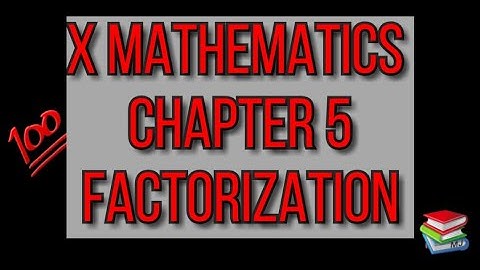 Factorization || chp 5 (ex 5.1) || Sindh textbook board Jamshoro. || X mathematics.
