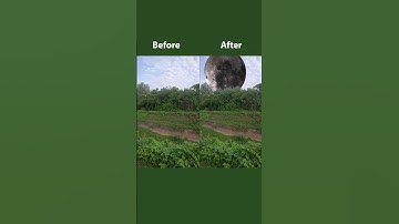 Meteor moon 😱 crash Before  vs after #vfx #youtubeshorts #youtubeshort #shortsvideo #shorts #short