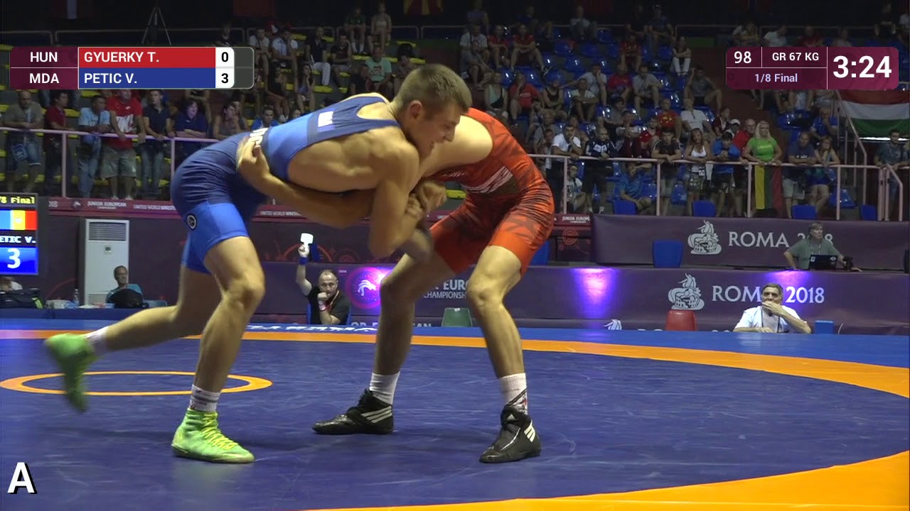 1/8 GR - 67 kg: T. GYUERKY (HUN) v. V. PETIC (MDA)