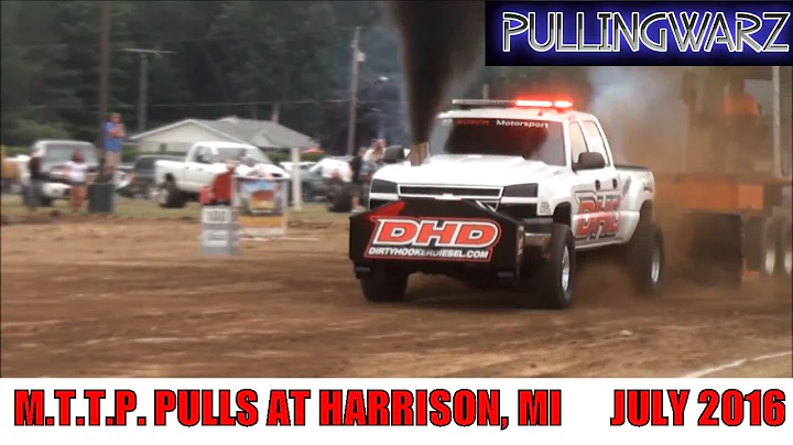 TONY BURKHART PULLS IN HOT DIESEL TRUCK CLASS, MTT...