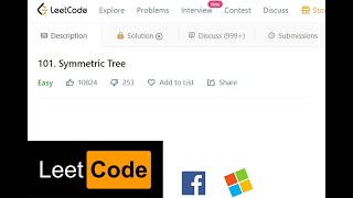 LeetCode Top Interview Questions Series |Symmetric Tree Solution | Java