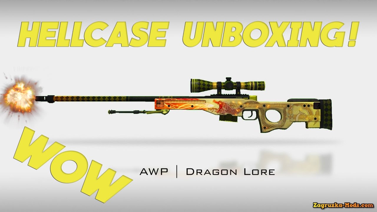 CRAZY NON-SPONSORED HELLCASE UNBOXING | $60,000 50/50 DRAGON LORE CASE OPENING