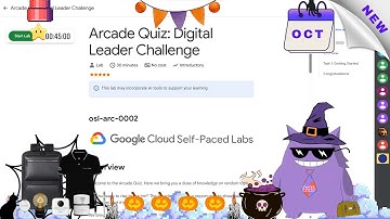 Arcade Quiz: Digital Leader Challenge #2025 | #osl-arc-0002 |#qwiklabs |#Solution