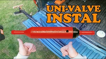 UNI-VALVE INSTAL
