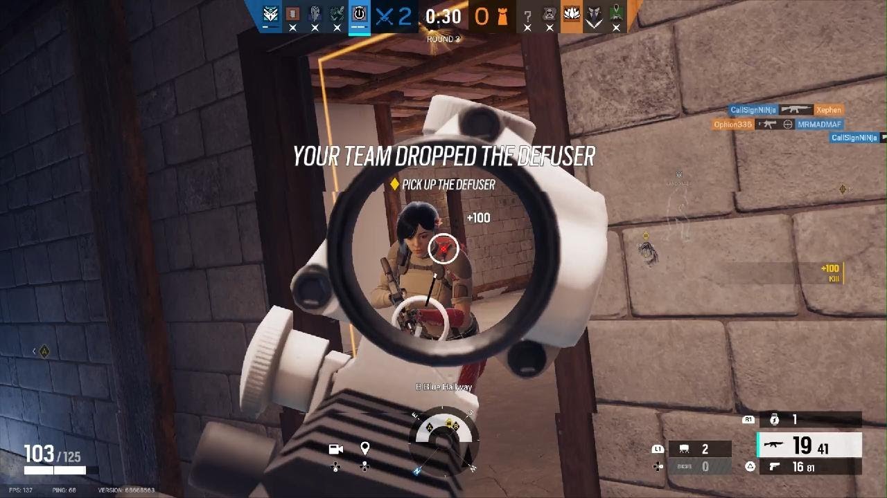 4-Piece Attack Round Win as Thatcher | Tom Clancy's Rainbow Six Siege ...