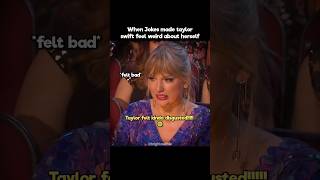 Jokes making taylor feel weird about herself #taylorswift #swifties #erastour #music #shorts