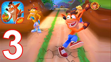 Crash Bandicoot Mobile: On the Run! - Gameplay Part 3 Survival Run (Android, iOS) #3