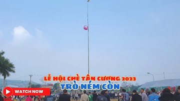 Trò Chơi Dân Gian "Ném Còn" Rất Vui Nhộn | Lễ Hội Hương Sắc Trà Xuân - Tân Cương 2023