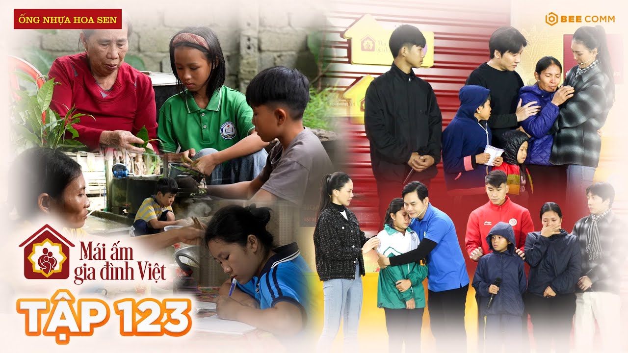 Mái Ấm Gia Đình Việt Tập 123 Phát La nấc nghẹn trước người mẹ mù 1 mắt bị cây đè ngã chỉ vì mưu sinh