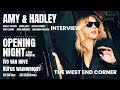 Opening Night - Amy Lennox and Hadley Fraser Interview