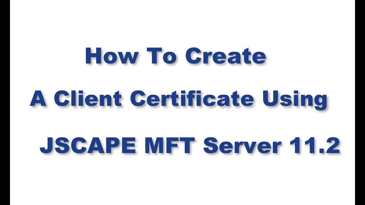 JSCAPE MFT Server