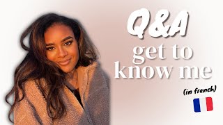 Get to Know Me ✨ in FRENCH ✨ (with English subtitles)