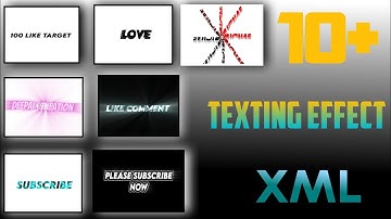 Top 10  Alight Motion Text Presets || Text animation presets for alight motion Deepak Creation 2.0