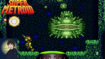 Super Metroid part 2 | Lost on Planet Zebes! Oh and dangling plant monsters!