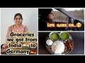 Life is moving on | Grocery purchased from India 🇮🇳 - Germany 🇩🇪  |Started cooking at my new kitchen